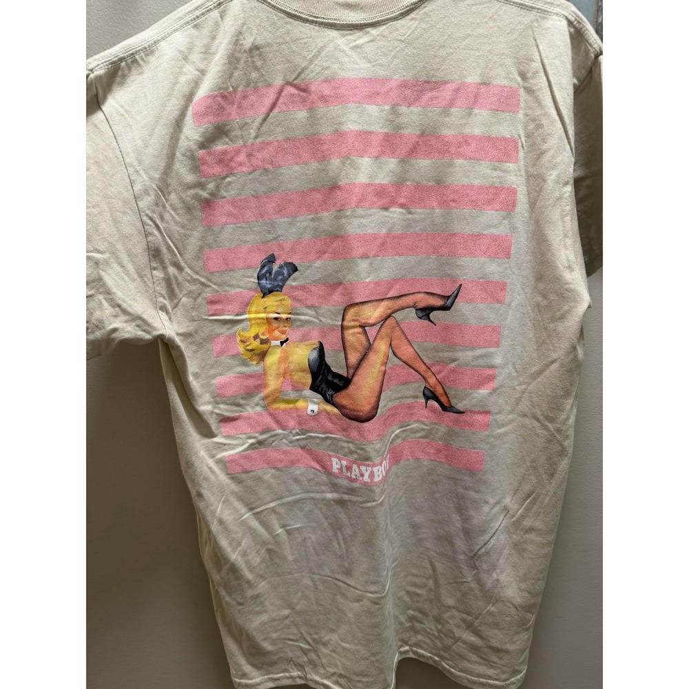 Playboy Hop To It Animated Playmate Bunny T-Shirt M